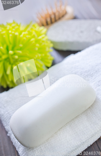 Image of objects for bath