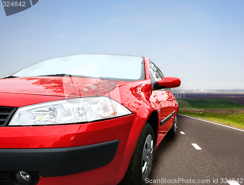 Image of Red car