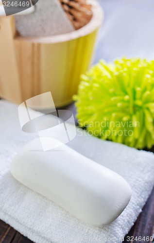 Image of objects for bath