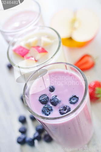 Image of yogurts