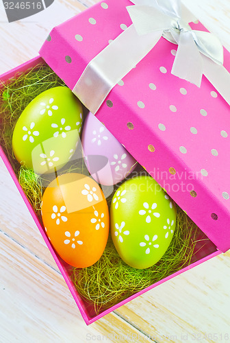 Image of easter eggs