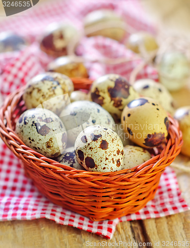 Image of quail eggs