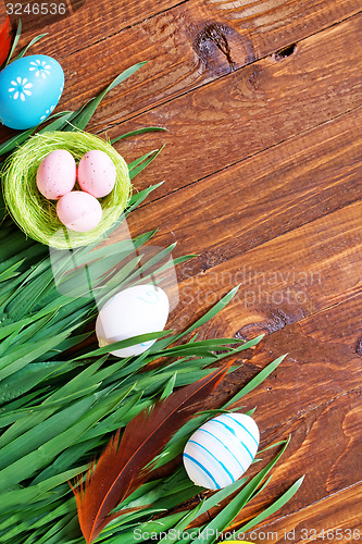 Image of easter eggs