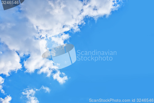 Image of blue sky