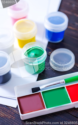 Image of color paint