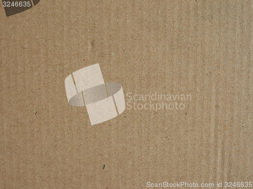 Image of Brown corrugated cardboard background