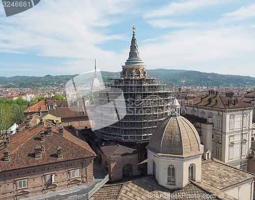 Image of Holy Shroud chapel in Turin