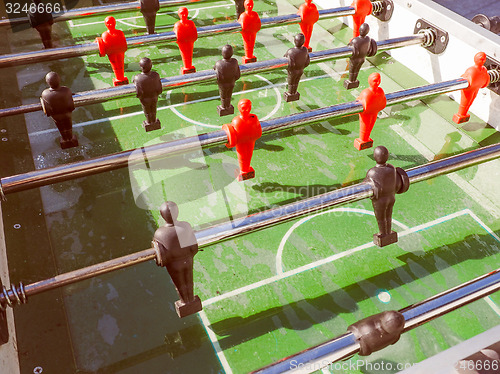 Image of Retro look Table football