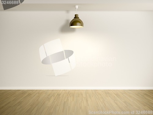 Image of room with lamp