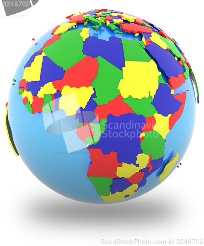 Image of Africa on Earth