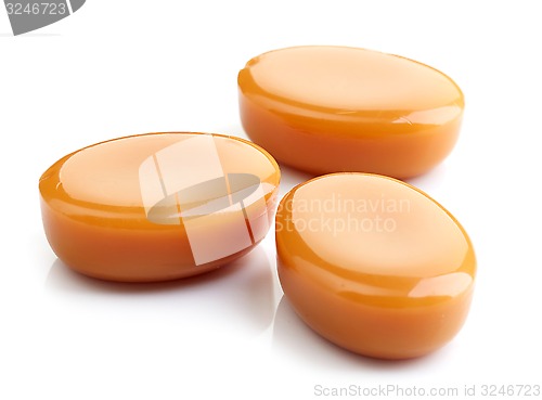 Image of caramel candies