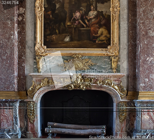 Image of Interiors and details of Château de Versailles, France