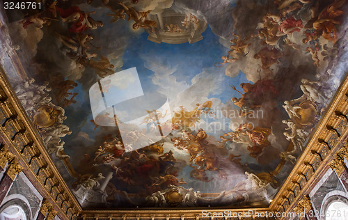 Image of Interiors and details of Château de Versailles, France