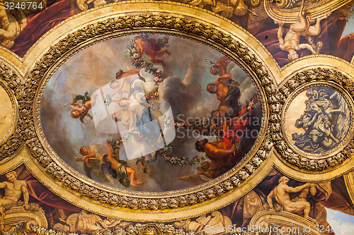 Image of Interiors and details of Château de Versailles, France