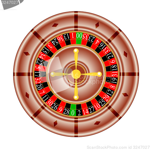 Image of Tables, American  Roulette. illustration.