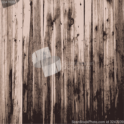 Image of Wooden texture background, Realistic plank. illustration.