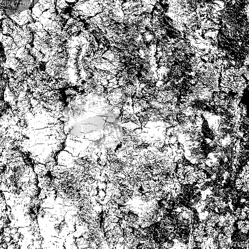 Image of bark of birch in the cracks texture. illustration.