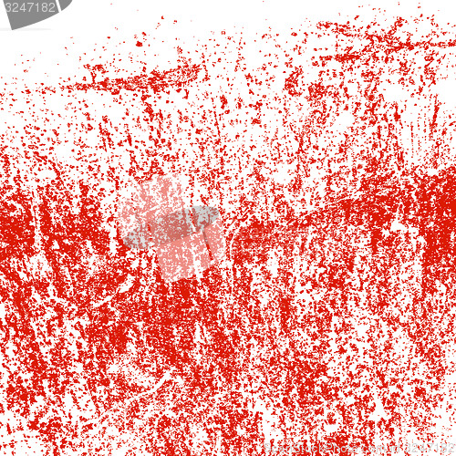 Image of Texture  white  wall with bloody red stains. illustration