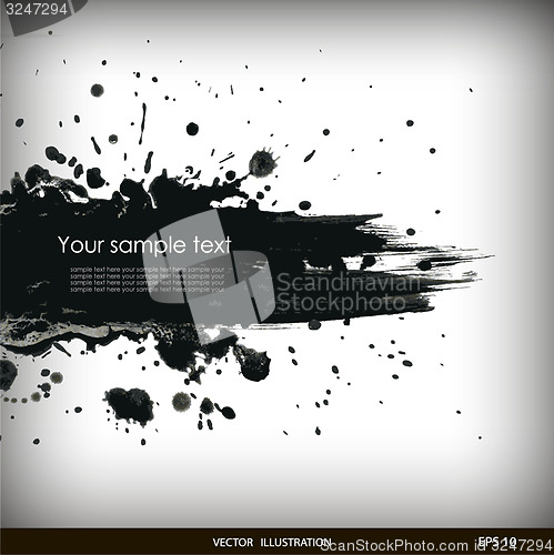 Image of Watercolor grunge background with place for your text