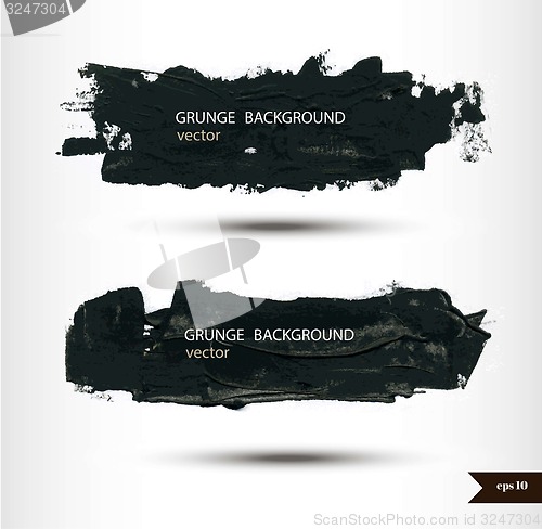 Image of Splash banners. Watercolor background. Grunge background.