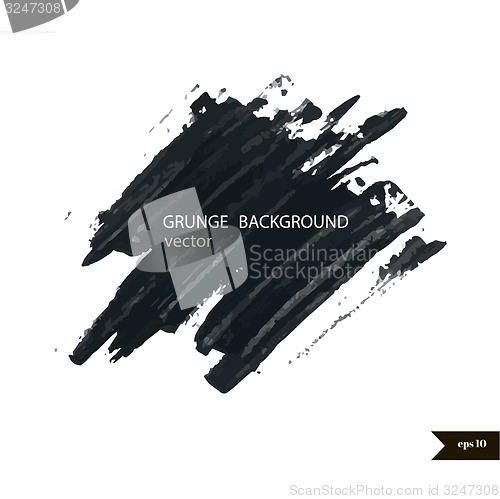 Image of Splash banner. Watercolor background. 