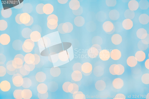 Image of blurred background with bokeh lights