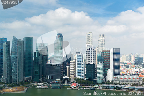 Image of beautiful view to bangkok city seafront