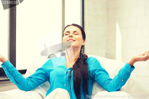 Image of woman in meditation