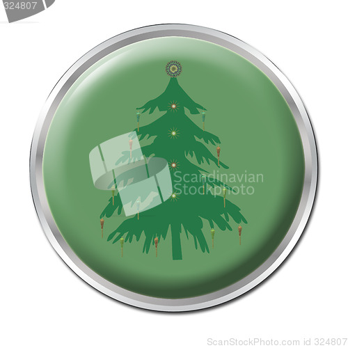 Image of Button To Start Christmas