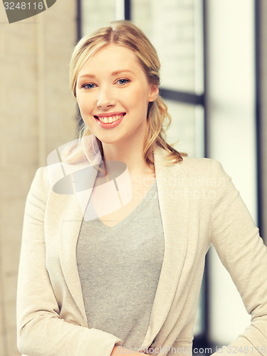 Image of happy and smiling woman