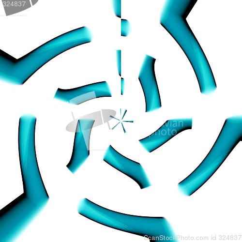 Image of Abstract 3d background