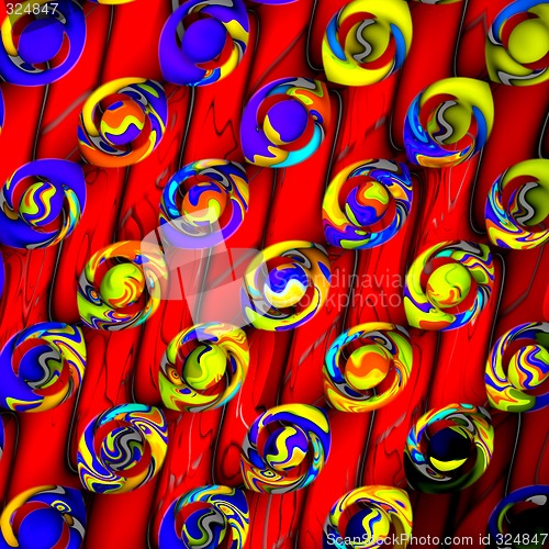 Image of Abstract 3d background