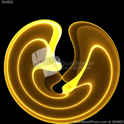 Image of Abstract 3d background