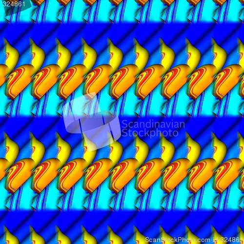 Image of Abstract 3d background
