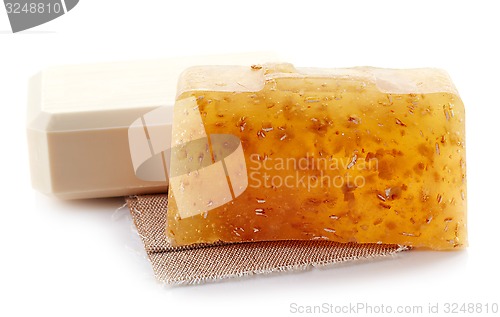 Image of various natural soap bars