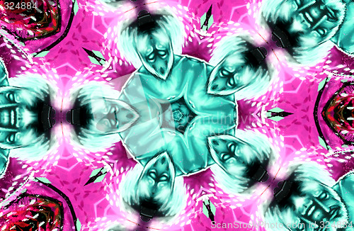 Image of Abstract 3d background