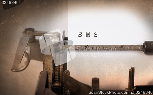 Image of Vintage typewriter