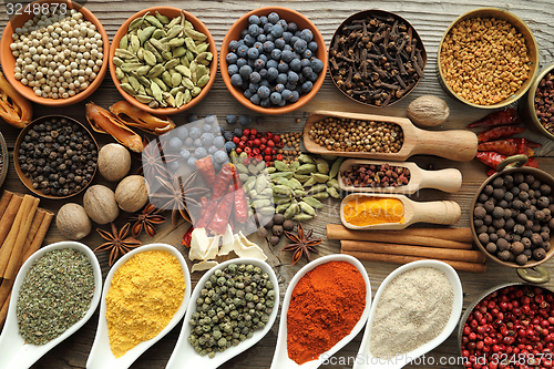 Image of Aromatic spices.