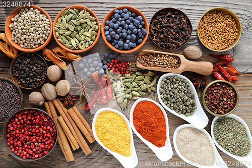 Image of Aromatic spices.