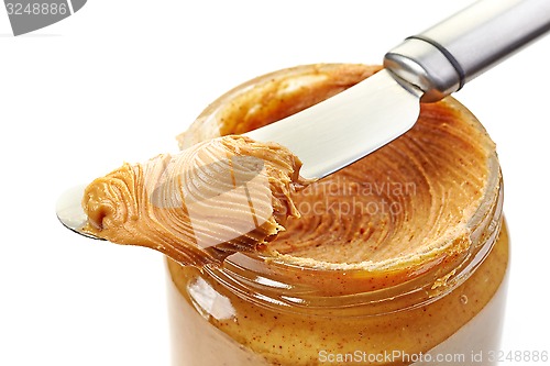 Image of jar of peanut butter