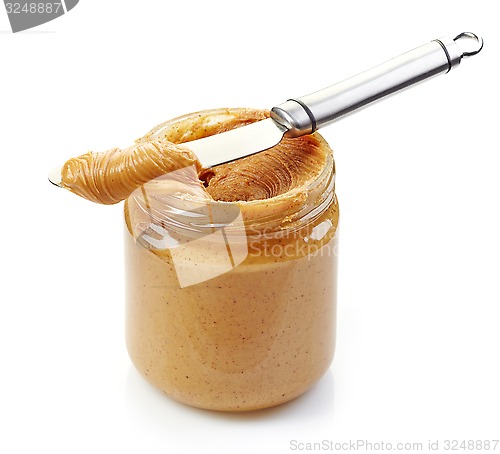 Image of jar of peanut butter