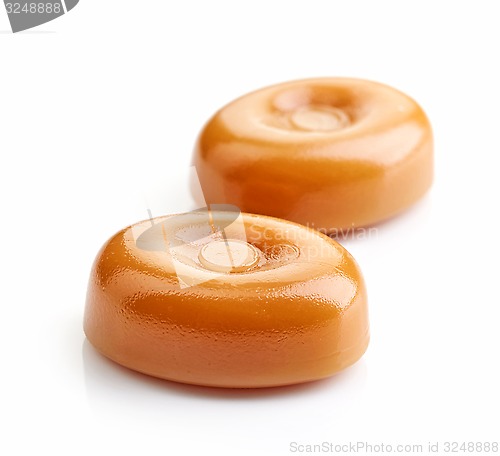 Image of caramel candies