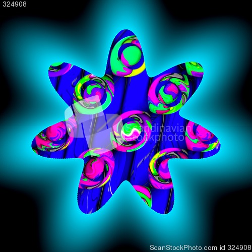 Image of Abstract 3d background