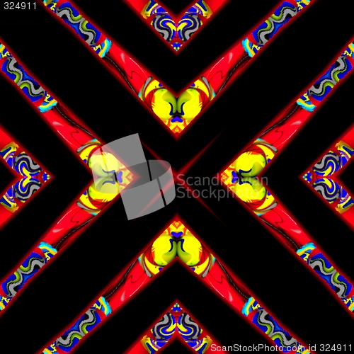 Image of Abstract 3d background