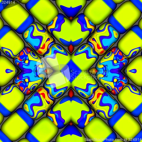 Image of Abstract 3d background