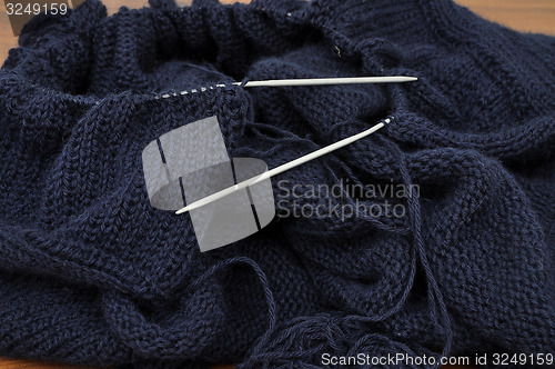 Image of Knitting cardigan