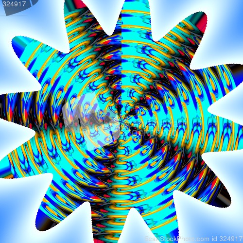 Image of Abstract 3d background