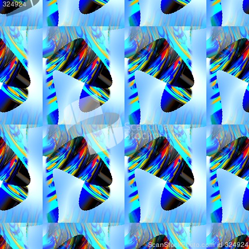 Image of Abstract 3d background