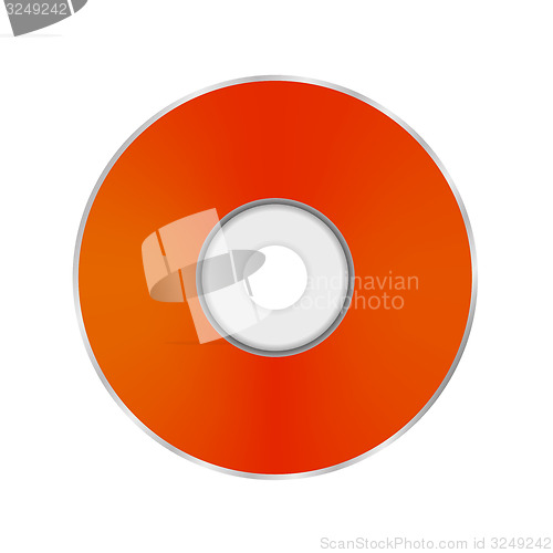 Image of Orange Compact Disc