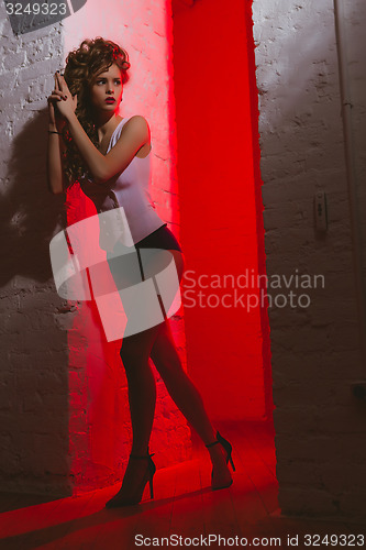 Image of Portrait of the beautiful sexy woman